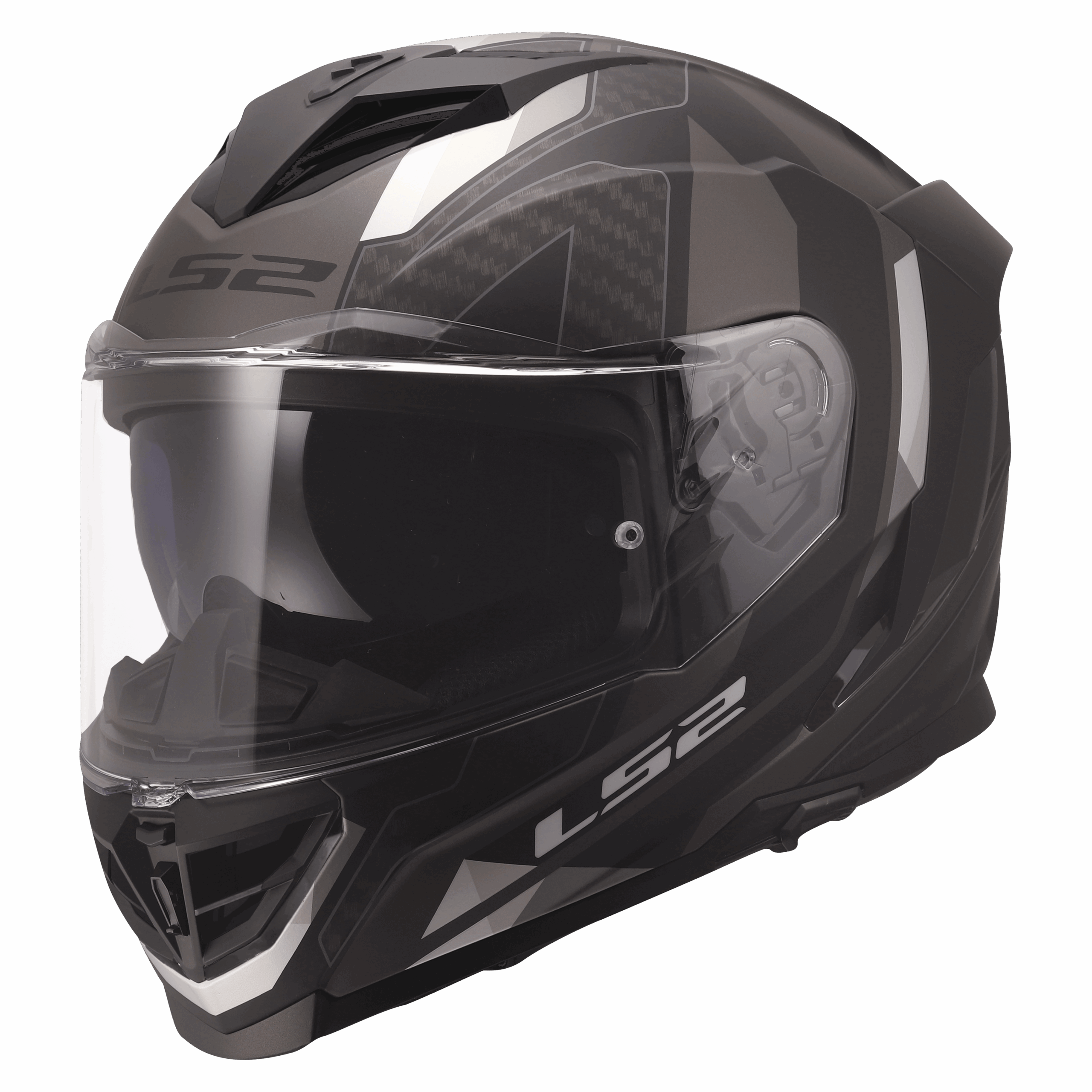 LS2 FF818 STORM III SPORTY BLACK GREY