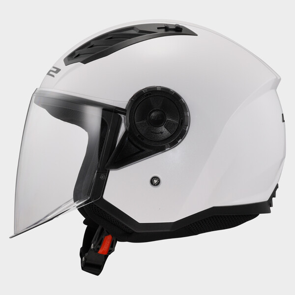 CASCO LS2 OF616 AIRFLOW II SOLID GLOSS WHITE