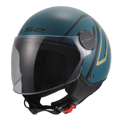 LS2 FF558 SPHERE LUX II MINIM BLUE TEAL