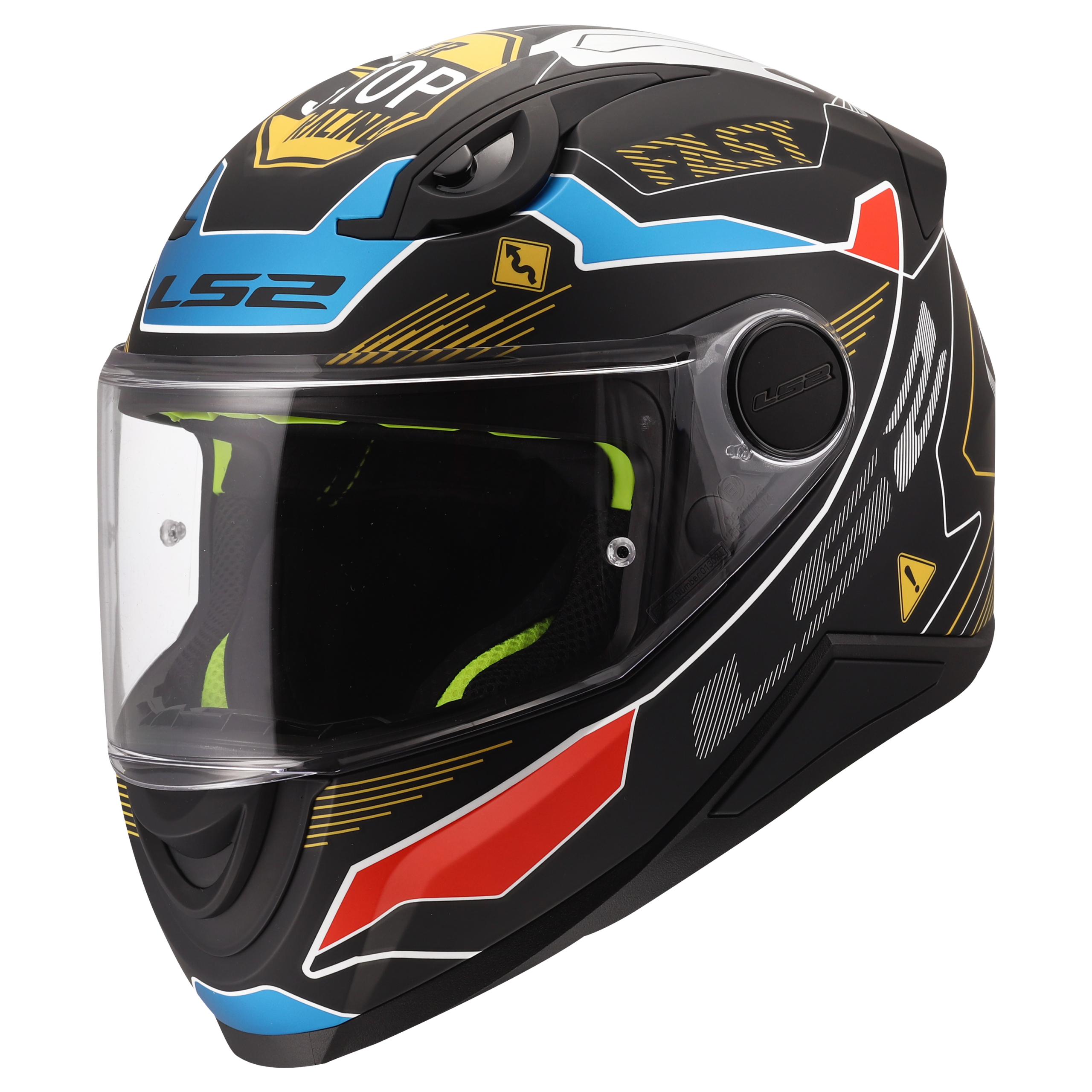 CASCO LS2 FF812 KID ZERO GREY RED