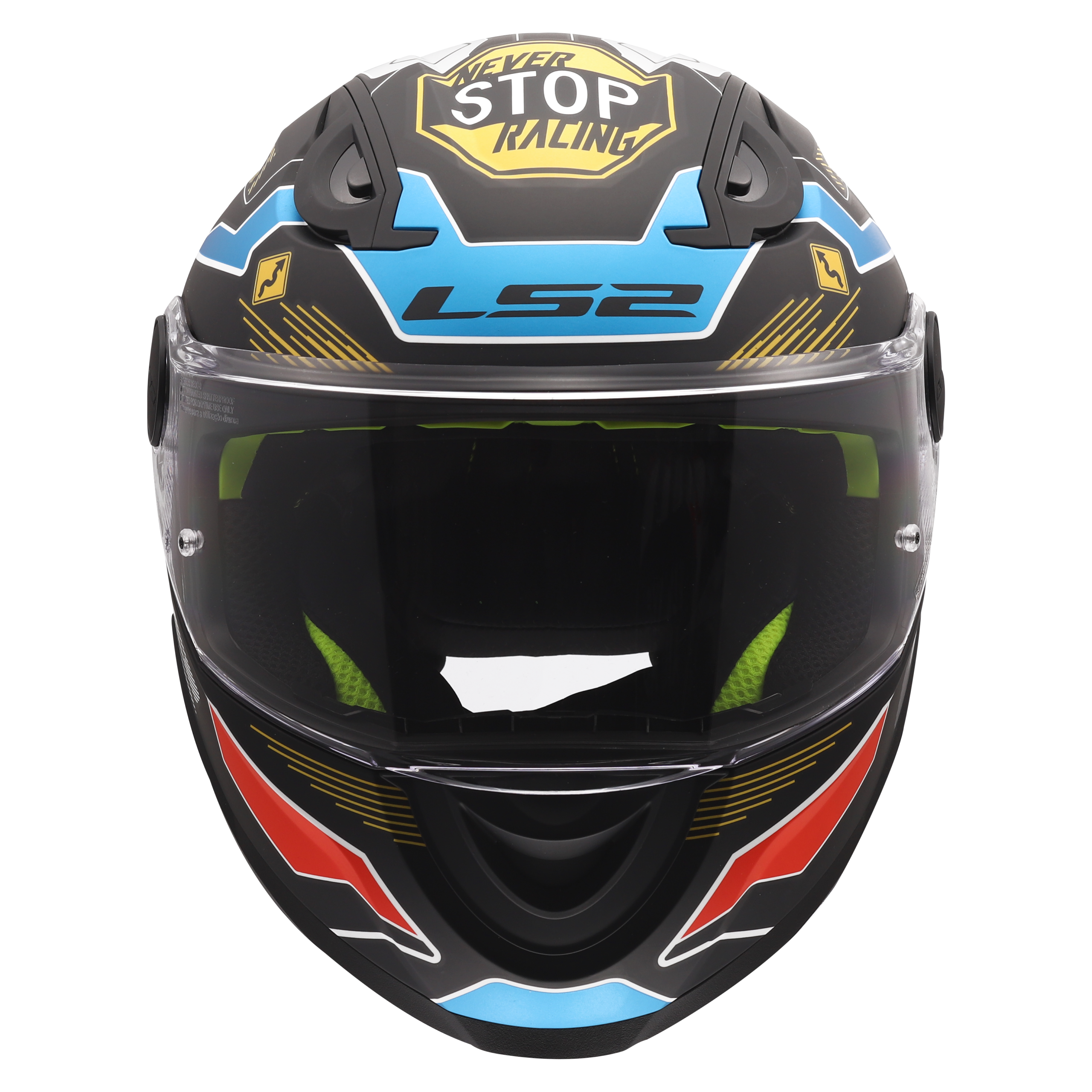 CASCO LS2 FF812 KID ZERO GREY RED - Imagen 3