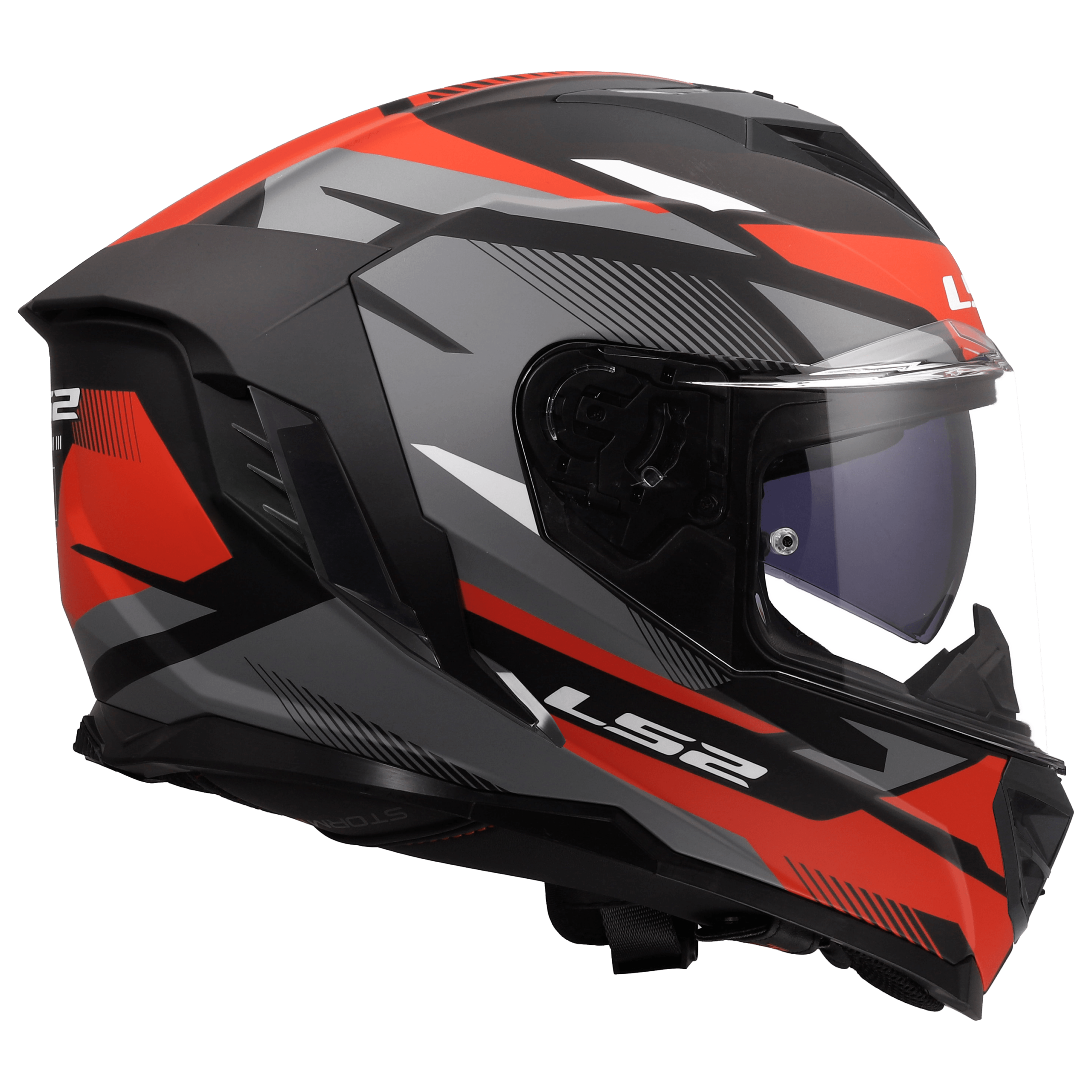 LS2 FF818 STORM III KOMAI BLACK RED