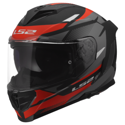 LS2 FF818 STORM III KOMAI BLACK RED
