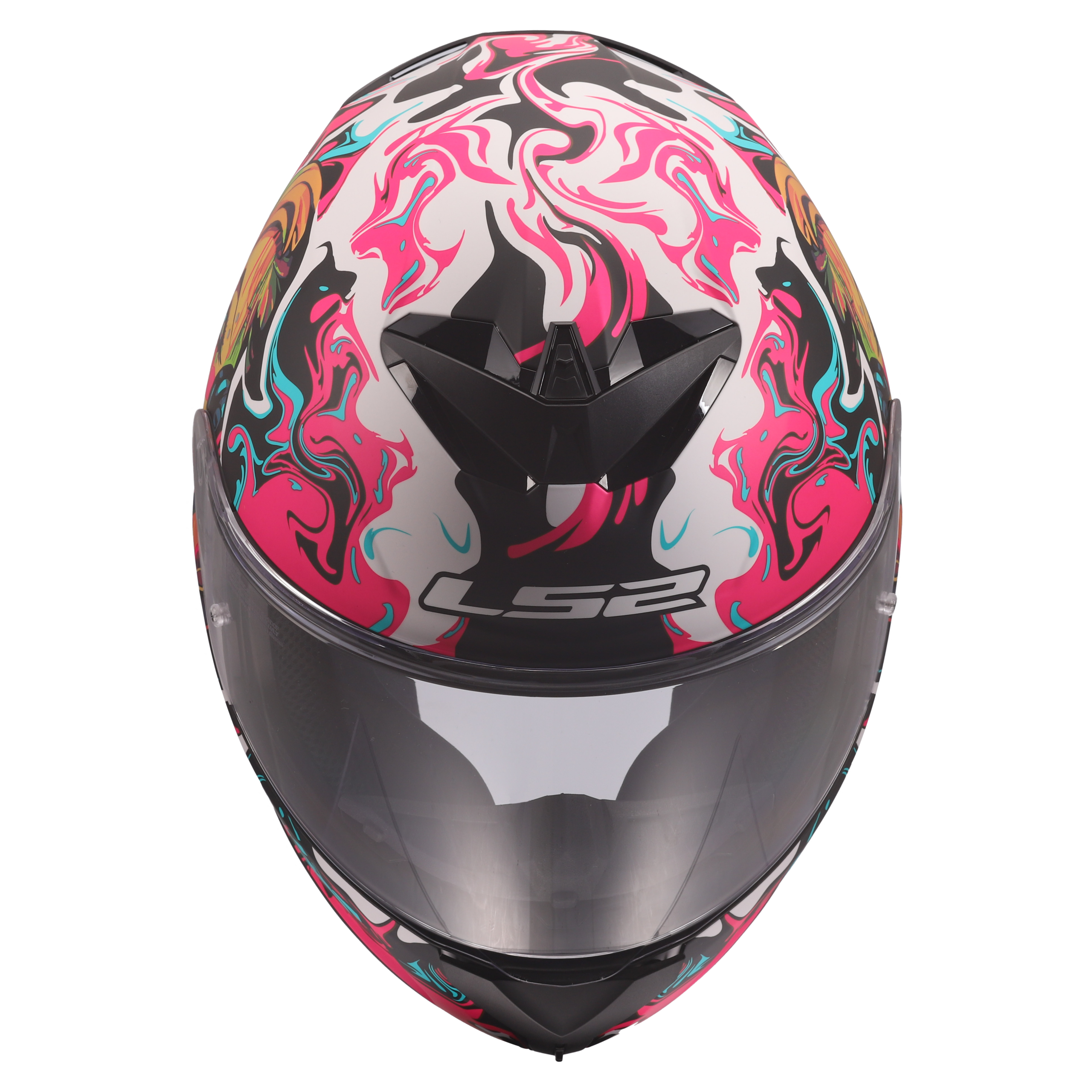 LS2 FF820 RAPID III CYBERG PURPLE CYAN