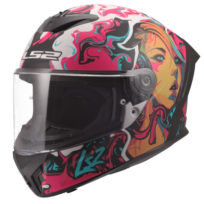 LS2 FF820 RAPID III CYBERG PURPLE CYAN