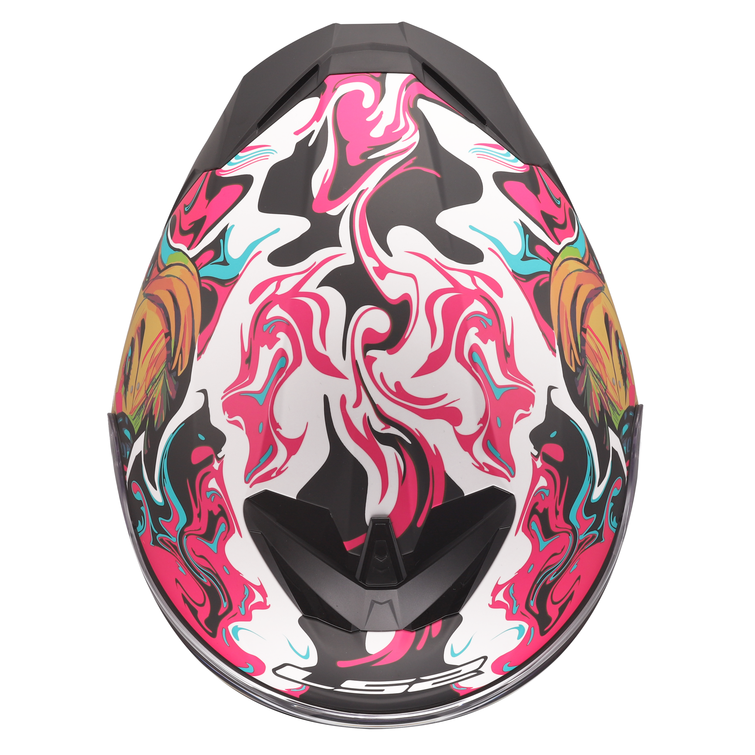 LS2 FF820 RAPID III CYBERG PURPLE CYAN