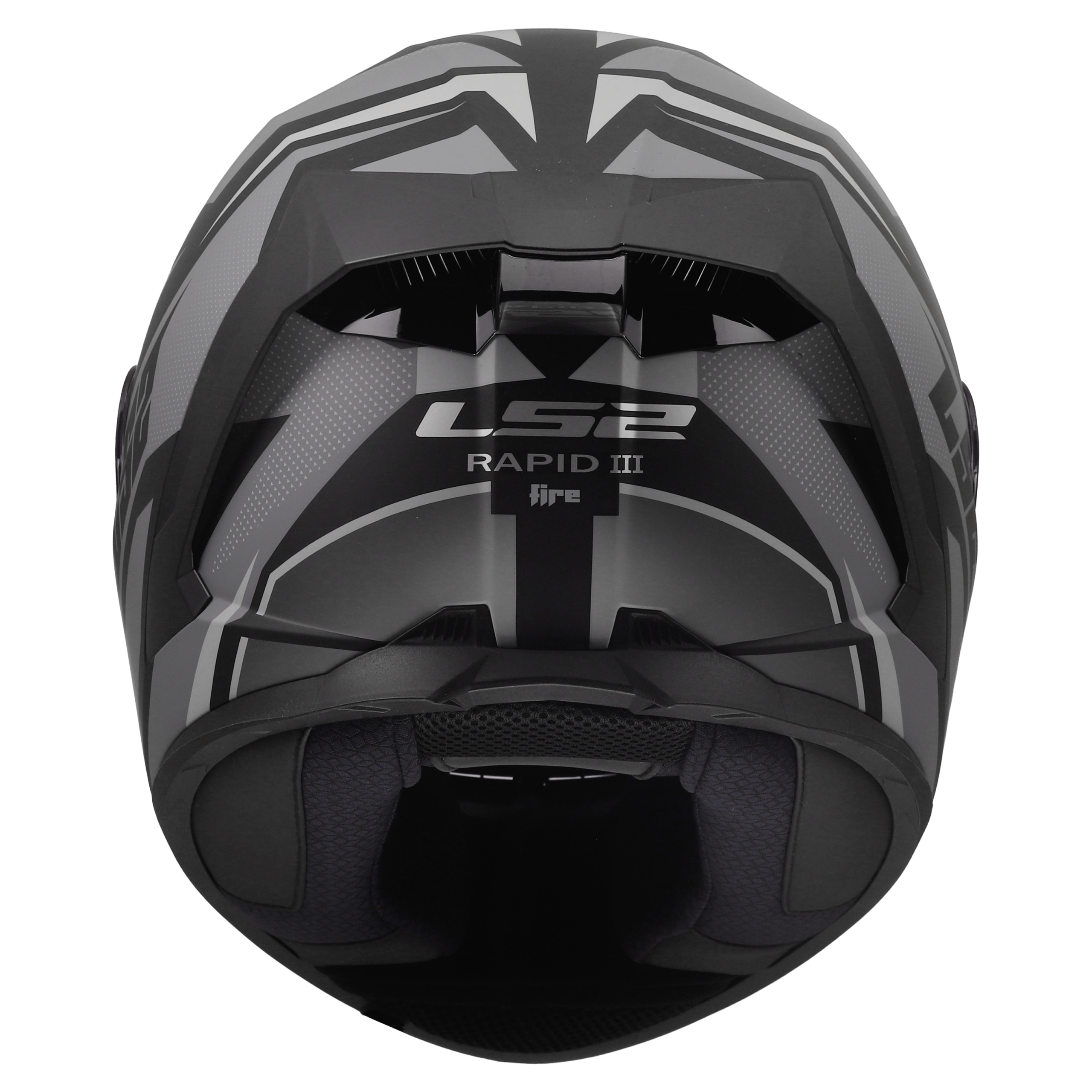 LS2 FF820 RAPID III XTREM BLACK GREY