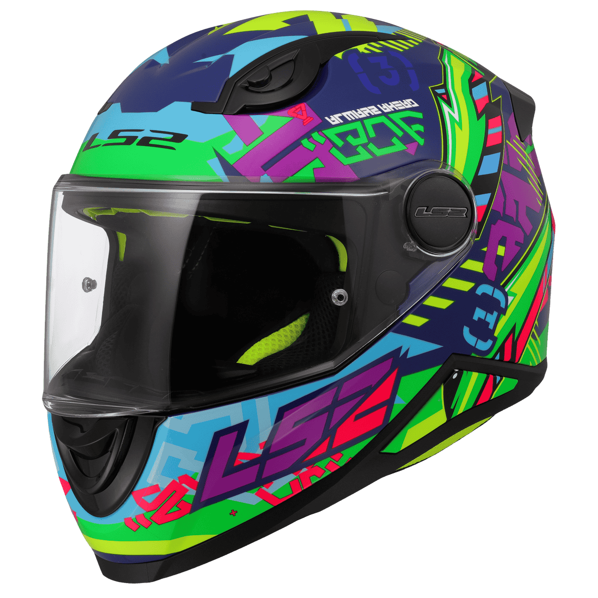 168122360-LS2 FF812 KID SVENT BLUE GREEN