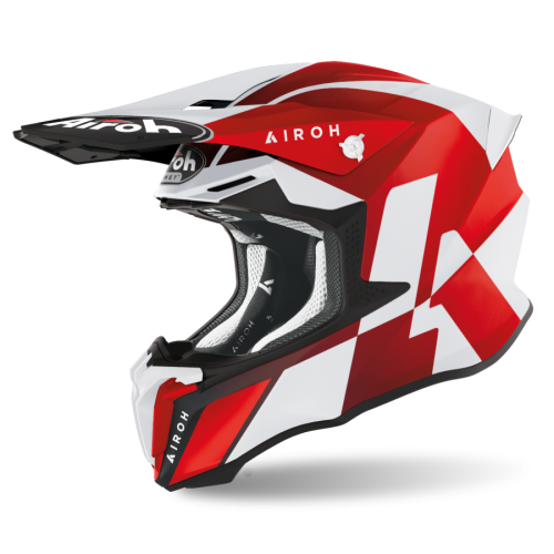 CASCO AIROH TWIST 2.0 LIFT ROJO MATE