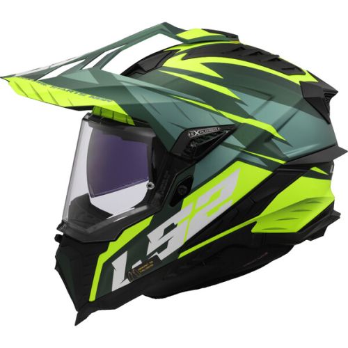 CASCO LS2 MX701 EXPLORER SPIRE VERDE AMARILLO MATE