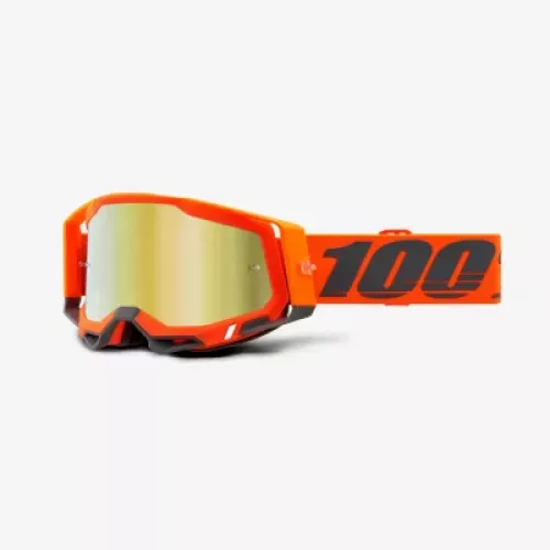 GAFAS 100% RACECRAFT 2 KERV LENTE ESPEJO ORO