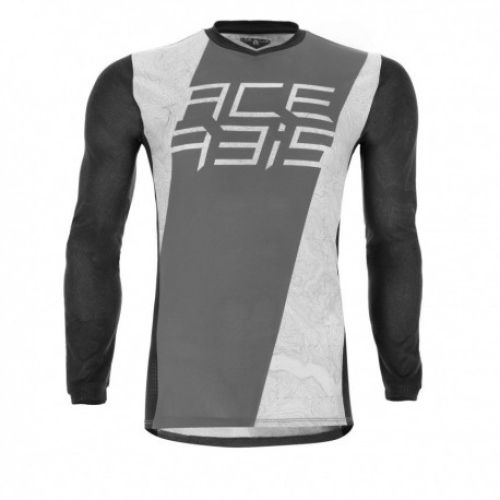 CAMISETA ACERBIS MX J-TRACK ONE GRIS/BLANCO