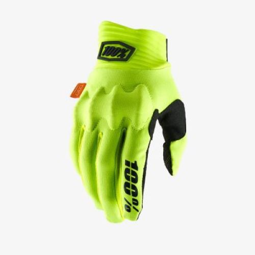 GUANTES 100% COGNITO AMARILLO FLUOR
