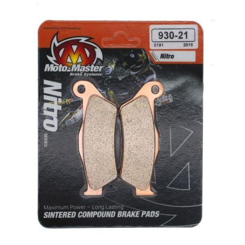 PASTILLAS DE FRENO DELANTERAS MOTOMASTER 930-21