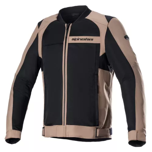 CHAQUETA ALPINESTARS VENTILADA NEGRO/MARRON LUC V2