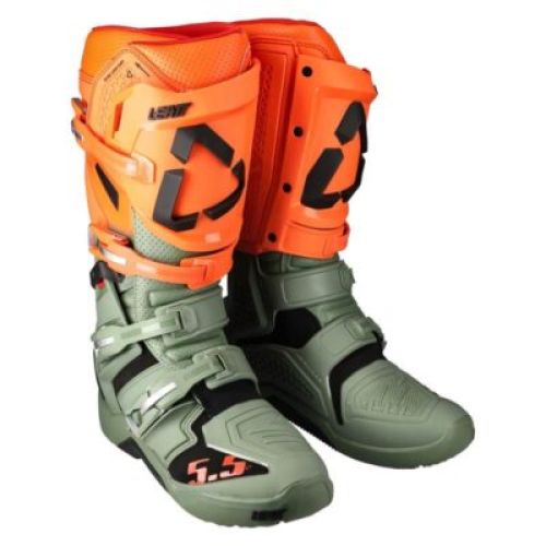 BOTAS LEATT 5.5 FLEXLOCK ENDURO VERDE CACTUS