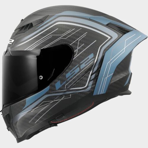 CASCO LS2 FF807 DRAGON SUBIC BLUE PETROL