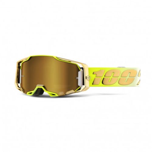 GAFAS 100% ARMEGA FEELGOOD TRUE LENTE ESPEJO ORO