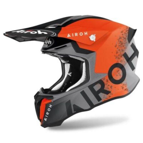 CASCO AIROH TWIST 2.0 NARANJA MATE BIT