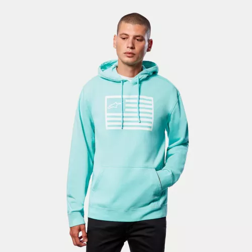 SUDADERA ALPINESTARS ARTIFACT HOODIE AGUAMARINA