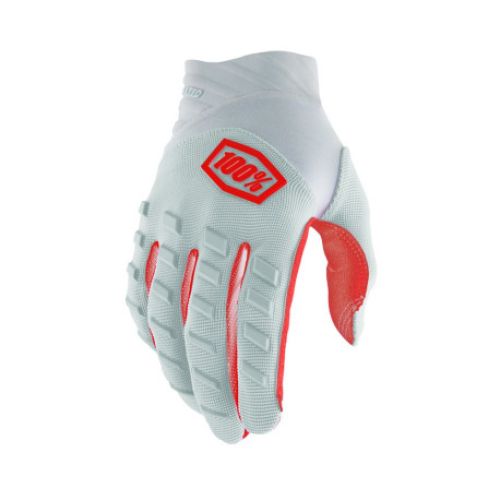 GUANTES 100% AIRMATIC GRIS PLATA