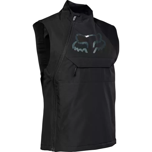 CHALECO CORTAVIENTOS FOX RANGER OFF ROAD NEGRO