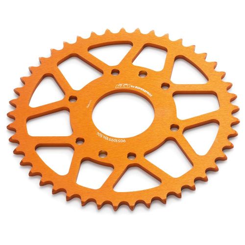 CORONA TRASERA ALUMINIO 42D KTM 9051095104204