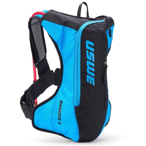 MOCHILA HIDRATACION USWE RANGER 4 NEGRO-AZUL