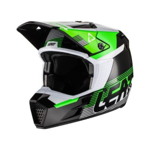 CASCO LEATT 3.5 V22 NEGRO/VERDE
