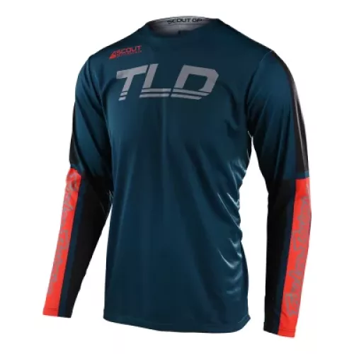 CAMISETA TROY LEE DESIGNS SCOUT GP MARINO
