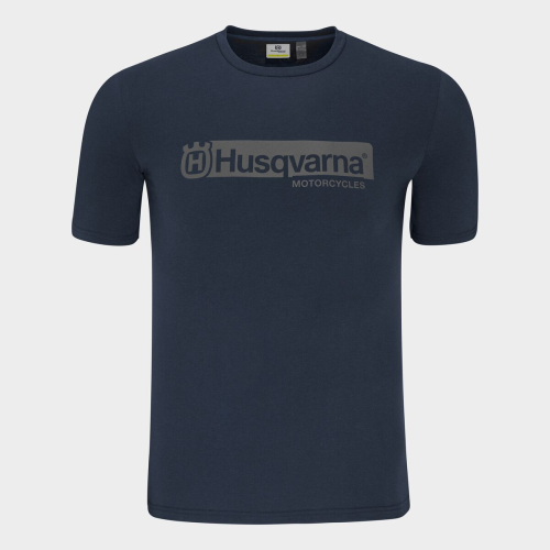 CAMISETA HUSQVARNA ORIGIN AZUL