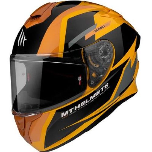 CASCO MT TARGO PRO AMARILLO BRILLO