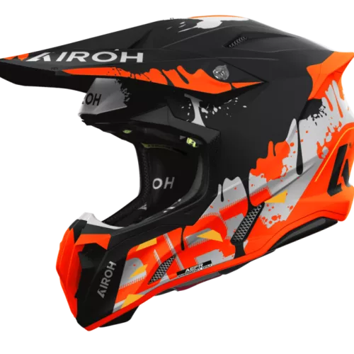 CASCO AIROH TWIST 3.0 DIRT NARANJA MATE