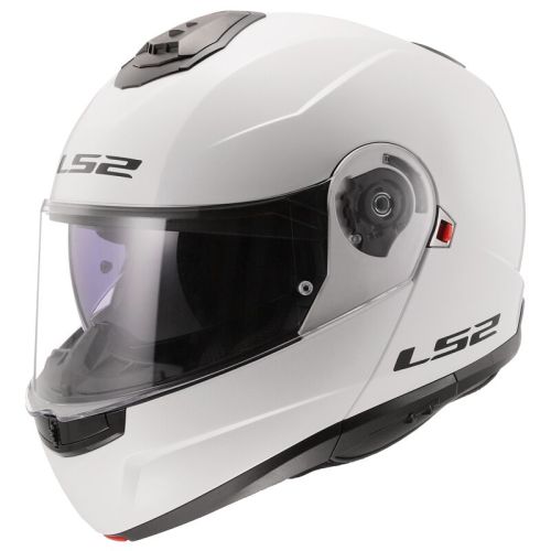 CASCO LS2 FF325 STROBE BLANCO BRILLO