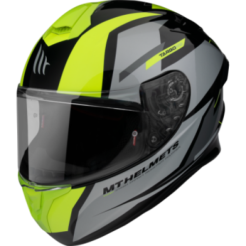 CASCO MT TARGO PRO SOUND A3 AMARILLO FLUOR