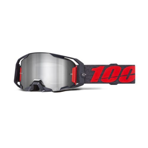 GAFAS 100% ARMATIC TURO LENTE ESPEJO PLATA
