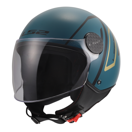 LS2 FF558 SPHERE LUX II MINIM BLUE TEAL