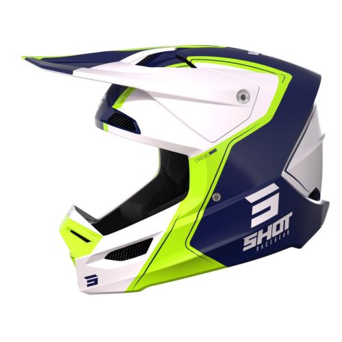 CASCO SHOT FURIUS REFLEX AZUL BRILLO