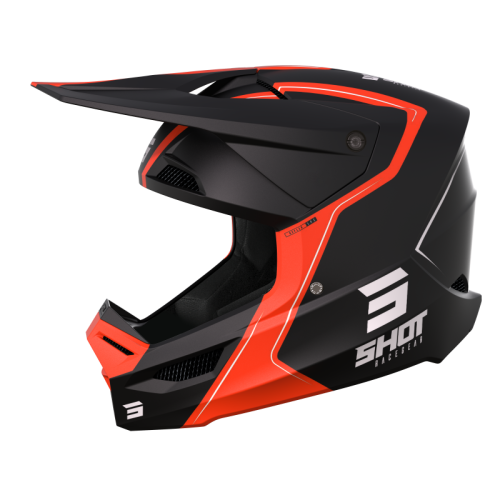 CASCO SHOT FURIUS REFLEX NARANJA MATE