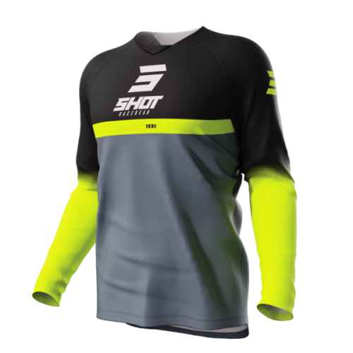 CAMISETA SHOT KID REFLEX NEGRA