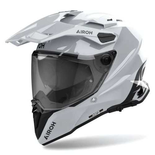 CASCO AIROH COMMANDER 2 COLOR GRIS BRILLO