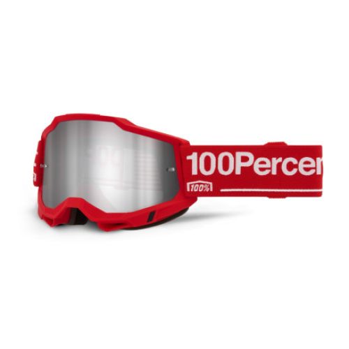 GAFAS 100% ACCURI 2 M2 WOLG LENTE ESPEJO PLATA