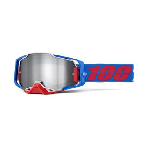 GAFAS 100% ARMEGA M2 IRONCLAD LENTE PLATA