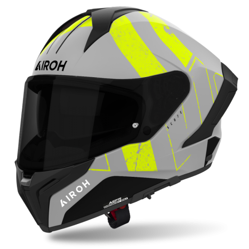 CASCO AIROH MATRYX SCOPE AMARILLO MATE