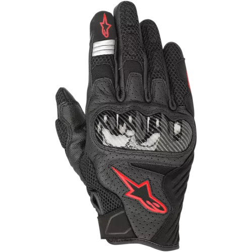 GUANTES ALPINESTARS SMX-1 AIR NEGRO ROJO