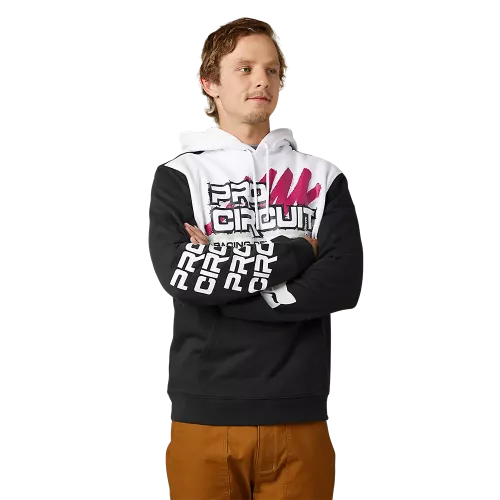 SUDADERA FOX PRO CIRCUIT FLEECE NEGRA