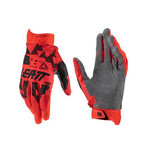 GUANTES LEATT 2.5 WINDBLOCK ROJOS 2023