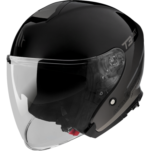 CASCO MT THUNDER 3 SV JET XPERT GRIS BRILLO