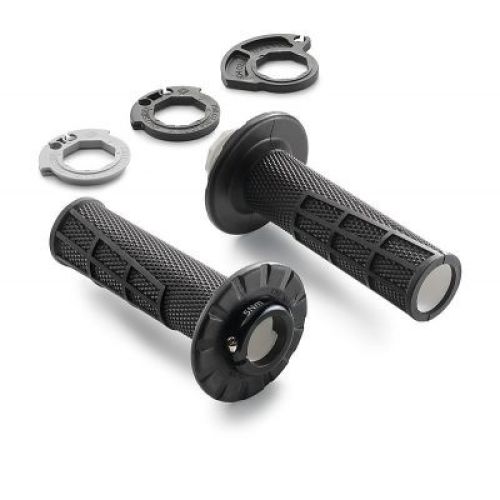 PUÑOS LOCK-ON KTM ORIGINALES ABIERTOS NEGROS