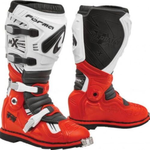 BOTAS FORMA TERRAIN-TX MX ROJO/BLANCO